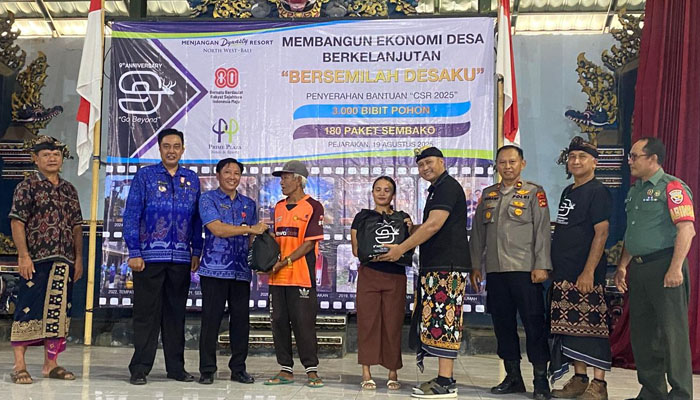 Menjangan Dynasty Resort Rayakan HUT Ke-9, Ini Berbagai Aksi Sosial di Desa Pejarakan
