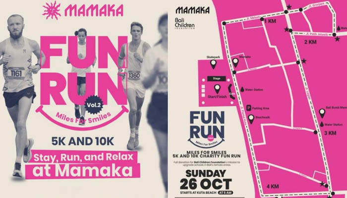 Mamaka by Ovolo Gelar Mamaka Fun Run Vol. II untuk Dukung Pendidikan Anak Bali