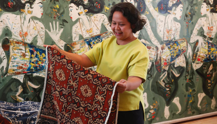 Nusawastra Silang Budaya: Pamerkan 50 Batik Pilihan dan Wastra Nusantara termasuk Kain Gringsing dari Bali