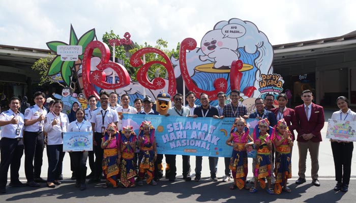 Semarak Hari Anak Nasional di Bandara Ngurah Rai: Ada Tari Gopala dan Hadiah Gendang