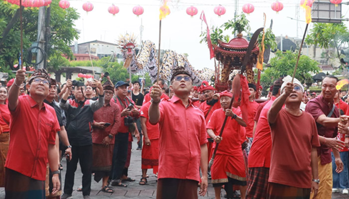 Rayakan Tahun Baru Imlek 2025, Komunitas Bali Tionghoa Nusantara Gelar Doa Bersama