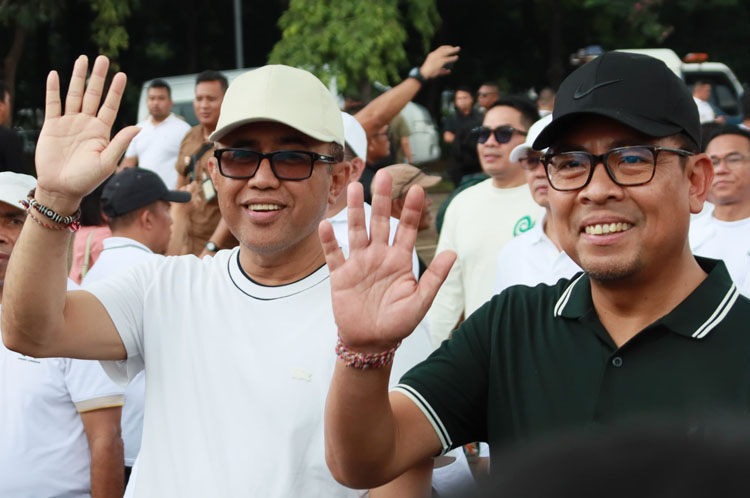 Jaya Negara dan Arya Wibawa Ikuti Gladi Pelantikan di Monas, Siap Pimpin Denpasar Periode Kedua