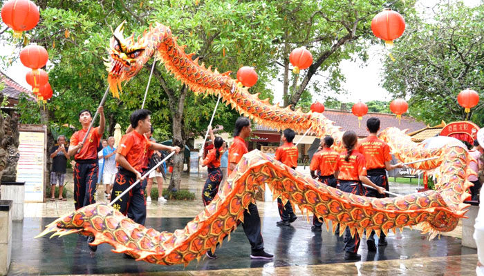 Perayaan Imlek 2025 di The Nusa Dua: Barongsai, Whusu hingga Liong Dance