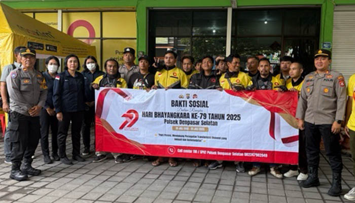 Maxim dan Polresta Denpasar Fasilitasi Mitra Pengemudi Cek Kesehatan Gratis