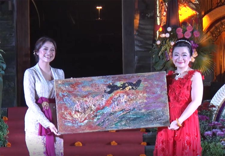 Cynthia Ganesha Dukung Perempuan Berkesenian: Karya Sherry Winata Bukti Spirit Ibu dalam Seni