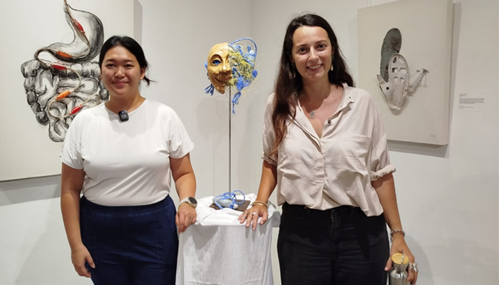 Ketika Sampah Laut Menjadi ‘Gema Ombak’: Pameran Sofiya Shukhova di TAT Art Space Denpasar