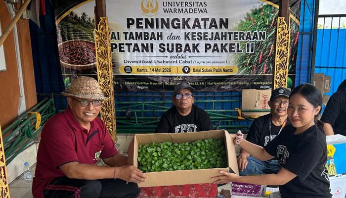 Universitas Warmadewa Dampingi Petani Subak Pakel II Tingkatkan Nilai Ekonomi Lahan